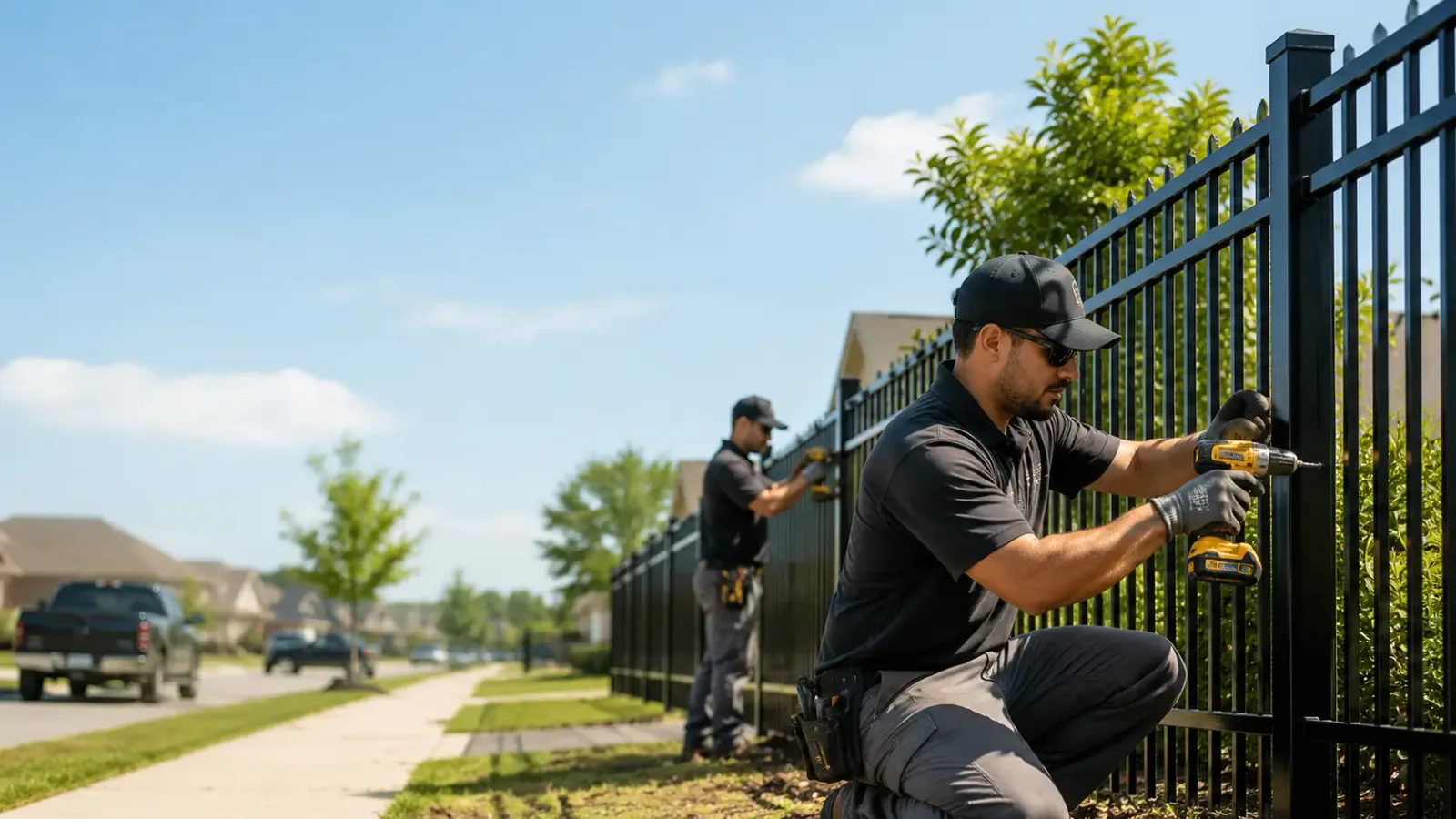 Metal Fence Installation in Brownfield, TX